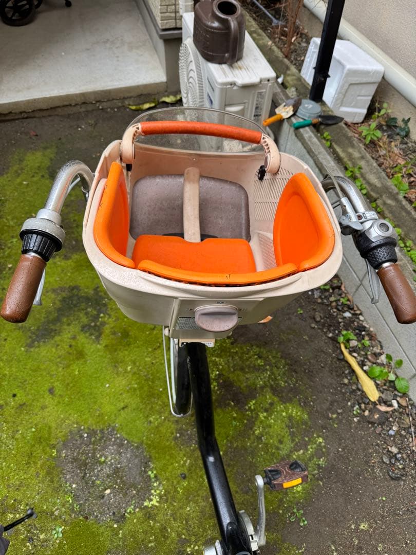 Bridgestone 前後チャイルドシート付きシティサイクル 26インチ