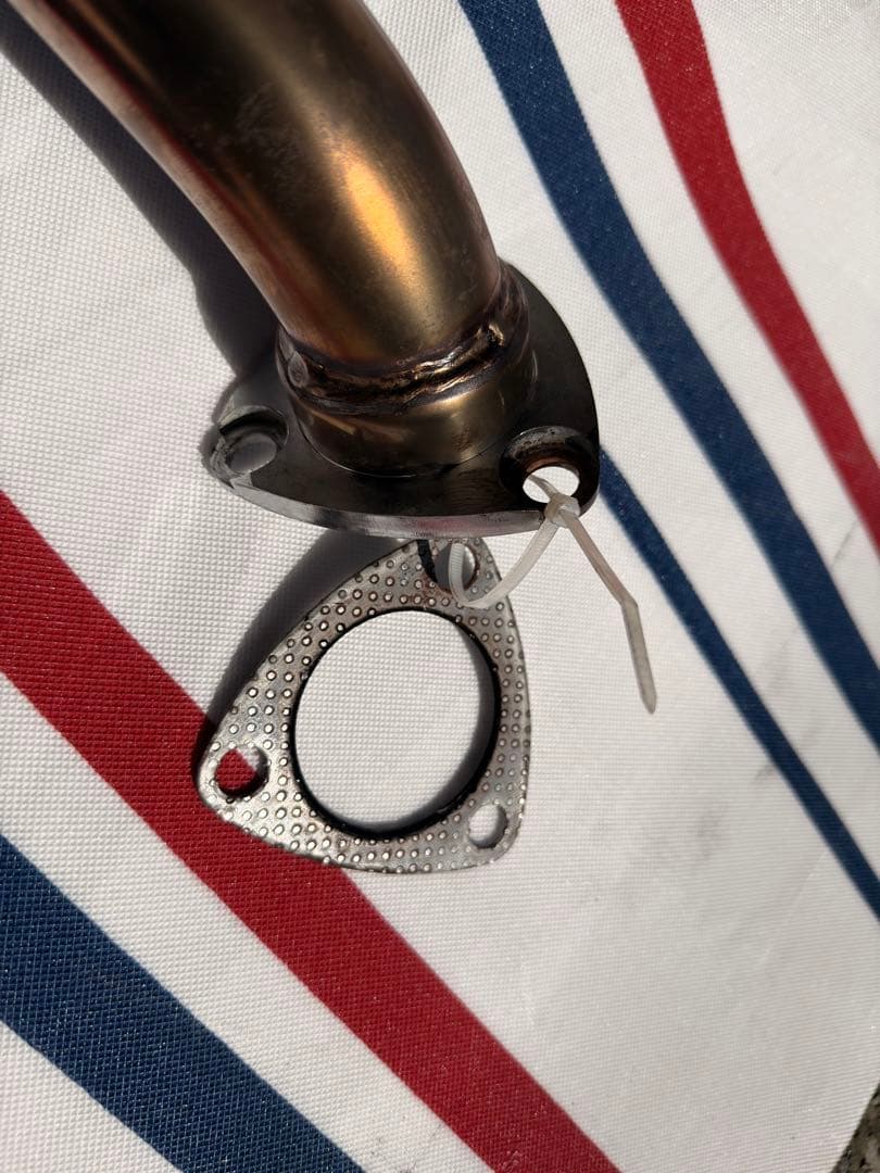 シビックFK7 ロッソモデロ　マフラーセット　中間パイプ付き