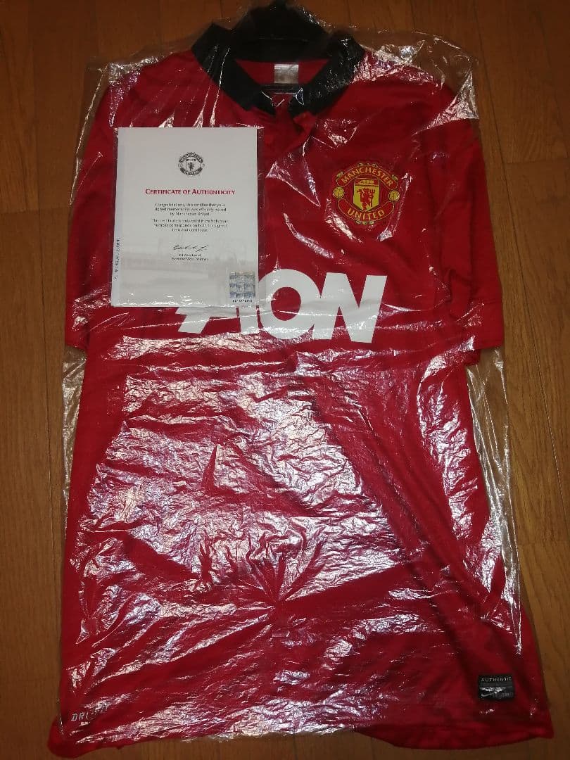 香川真司 マンチェスターユナイテッド 直筆サイン ユニフォーム