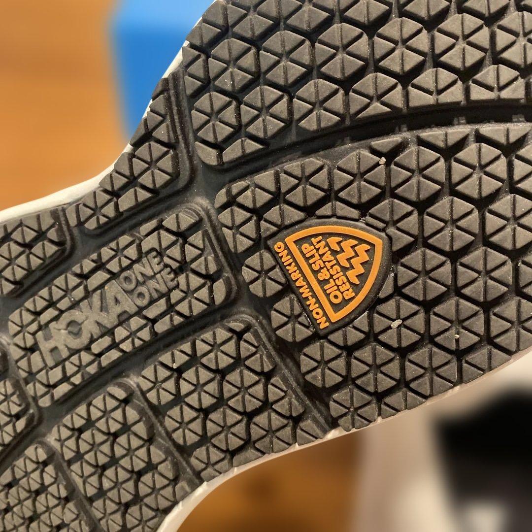 HOKA ONEONE ホカ　レザー　BONDI SR 24.5 フロスト