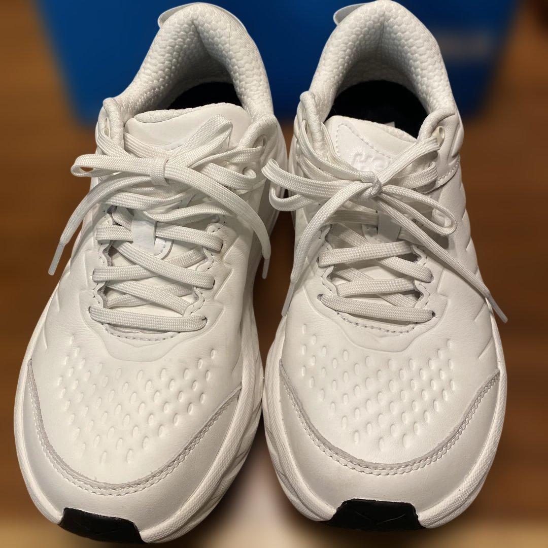 HOKA ONEONE ホカ　レザー　BONDI SR 24.5 フロスト