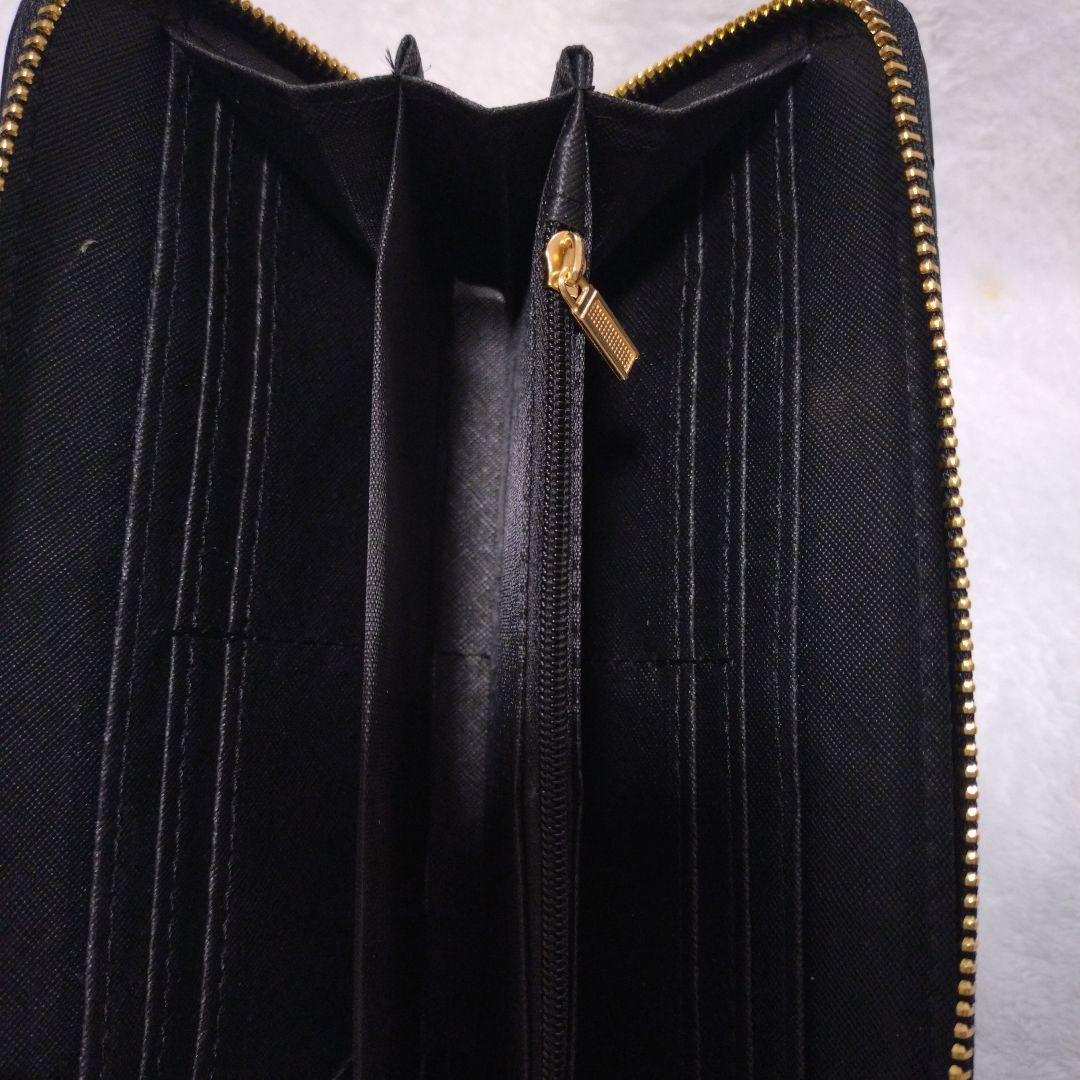 栗*様 【新品·未使用】ノベルティブラック キルティング 長財布
