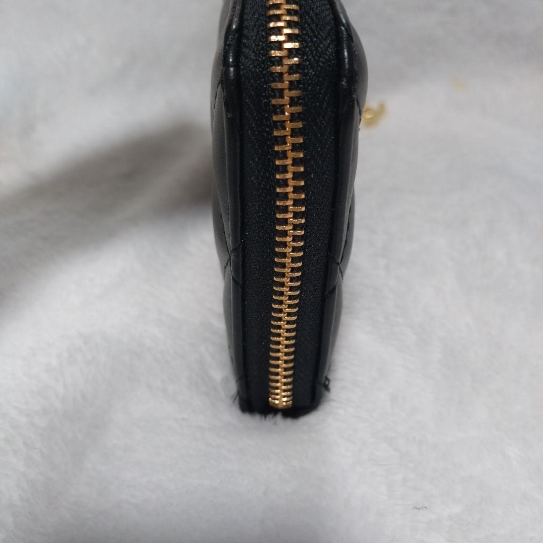 栗*様 【新品·未使用】ノベルティブラック キルティング 長財布