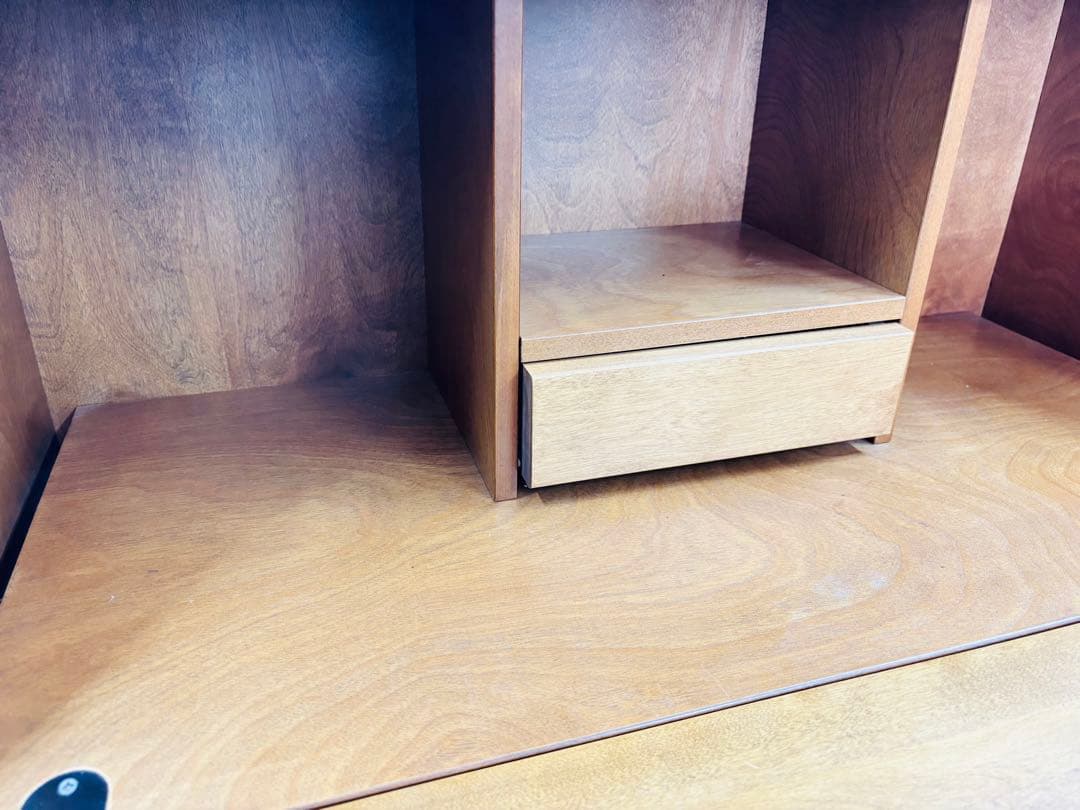 旭川家具 大雪木工 ライティングデスク ビューロー 書斎机