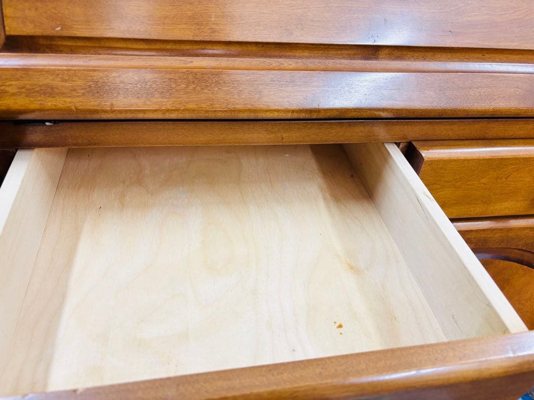 旭川家具 大雪木工 ライティングデスク ビューロー 書斎机