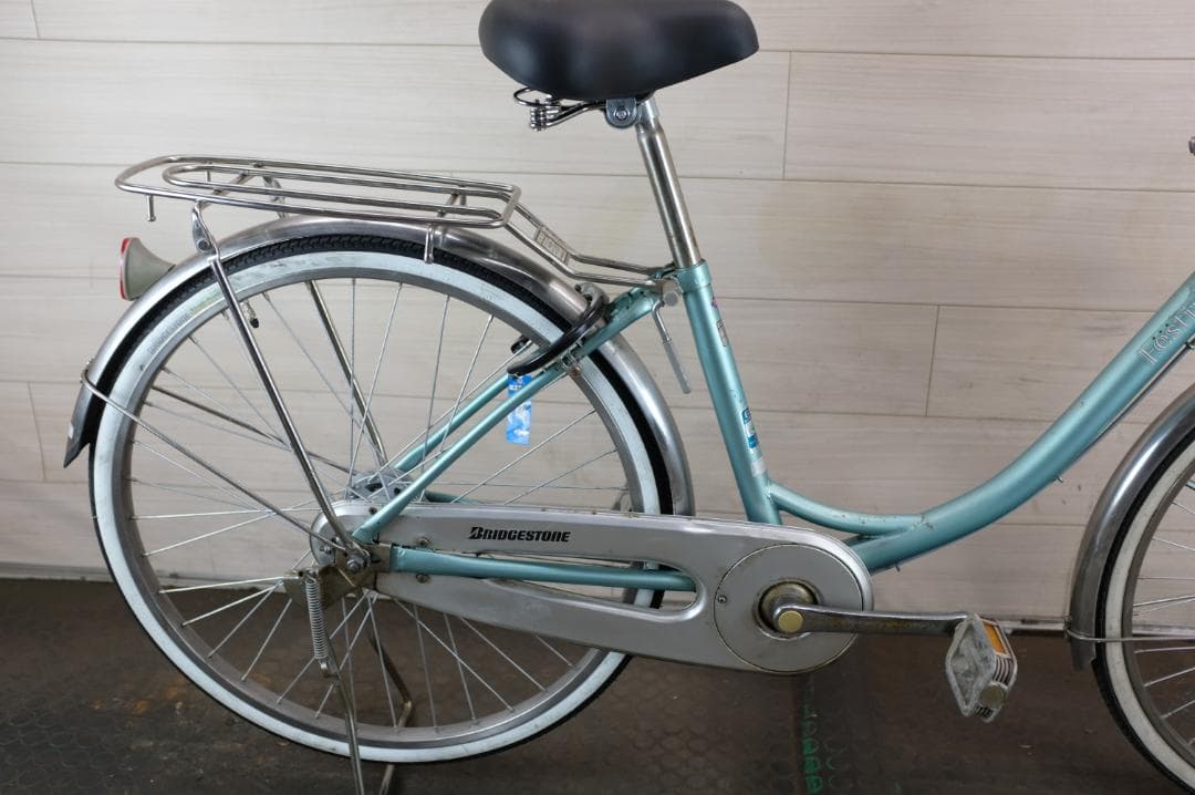 ブリヂストン製　軽快車　24インチ　シングル　ライト