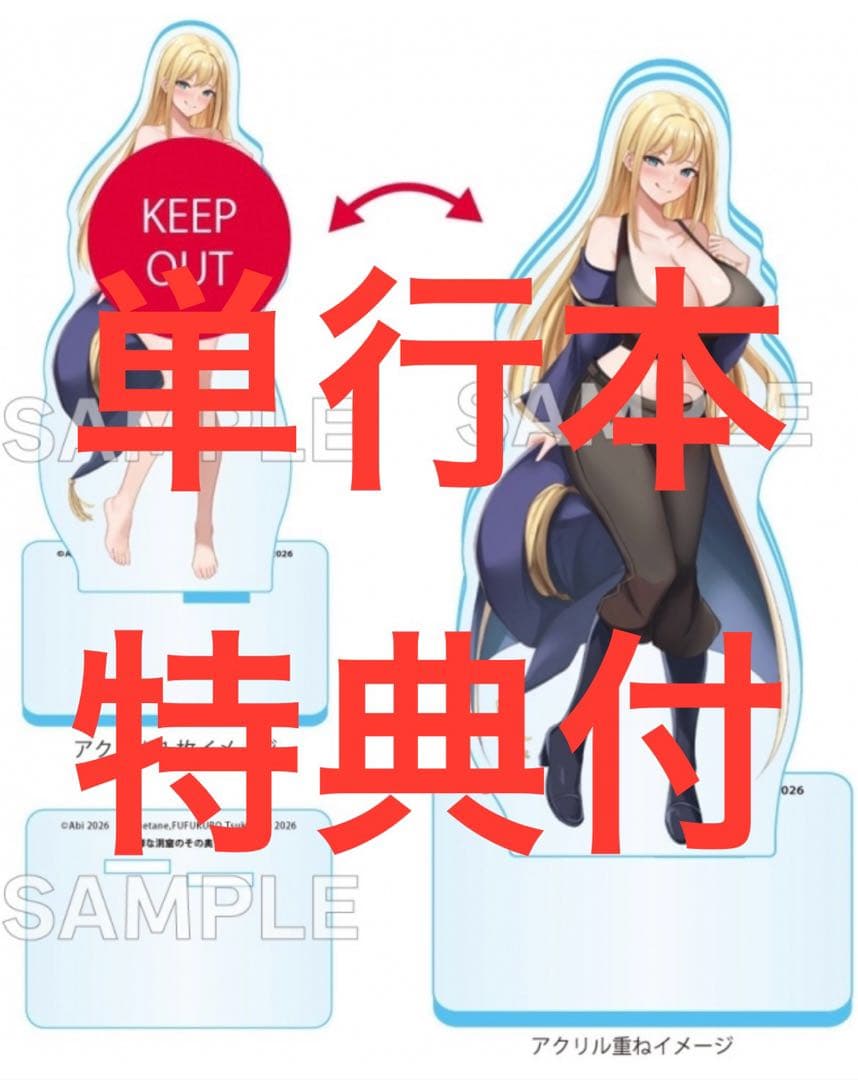 淫靡な洞窟のその奥で 9 描き下ろし着せ替えアクリルスタンド　特典　単行本　付き