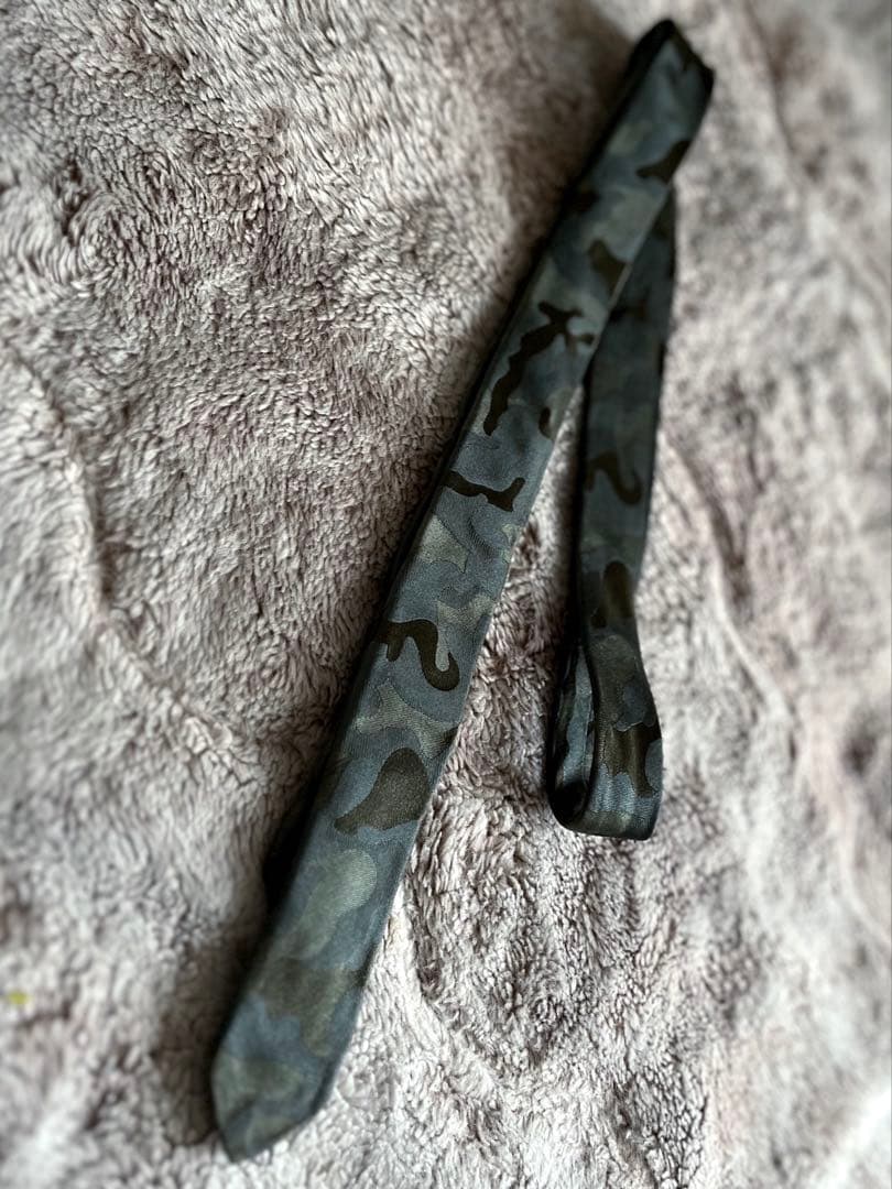 ドルチェアンドガッバーナ ネクタイ カモ ミリタリー ナロー