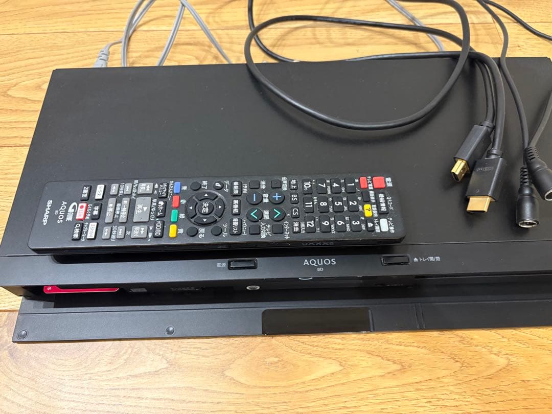 SHARP AQUOS ブルーレイディスクレコーダー