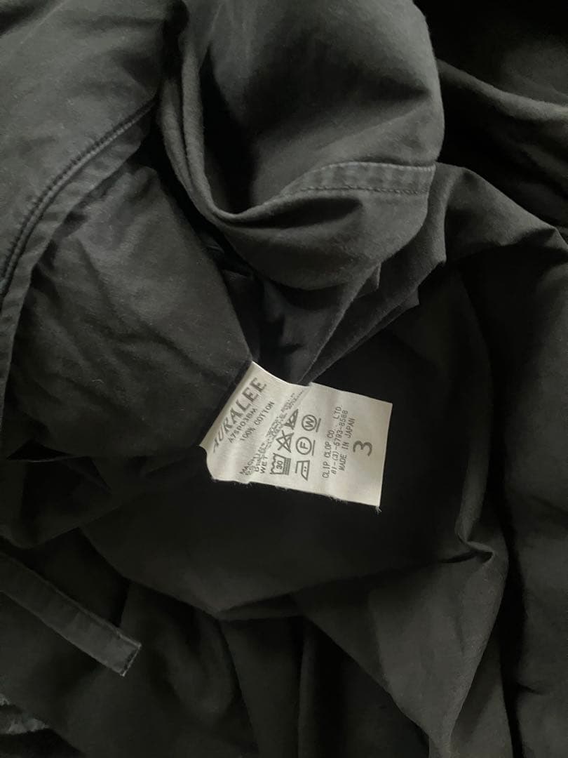 AULALEE BEAMS別注 テーラードジャケット 薄手 ストレッチ アンコン