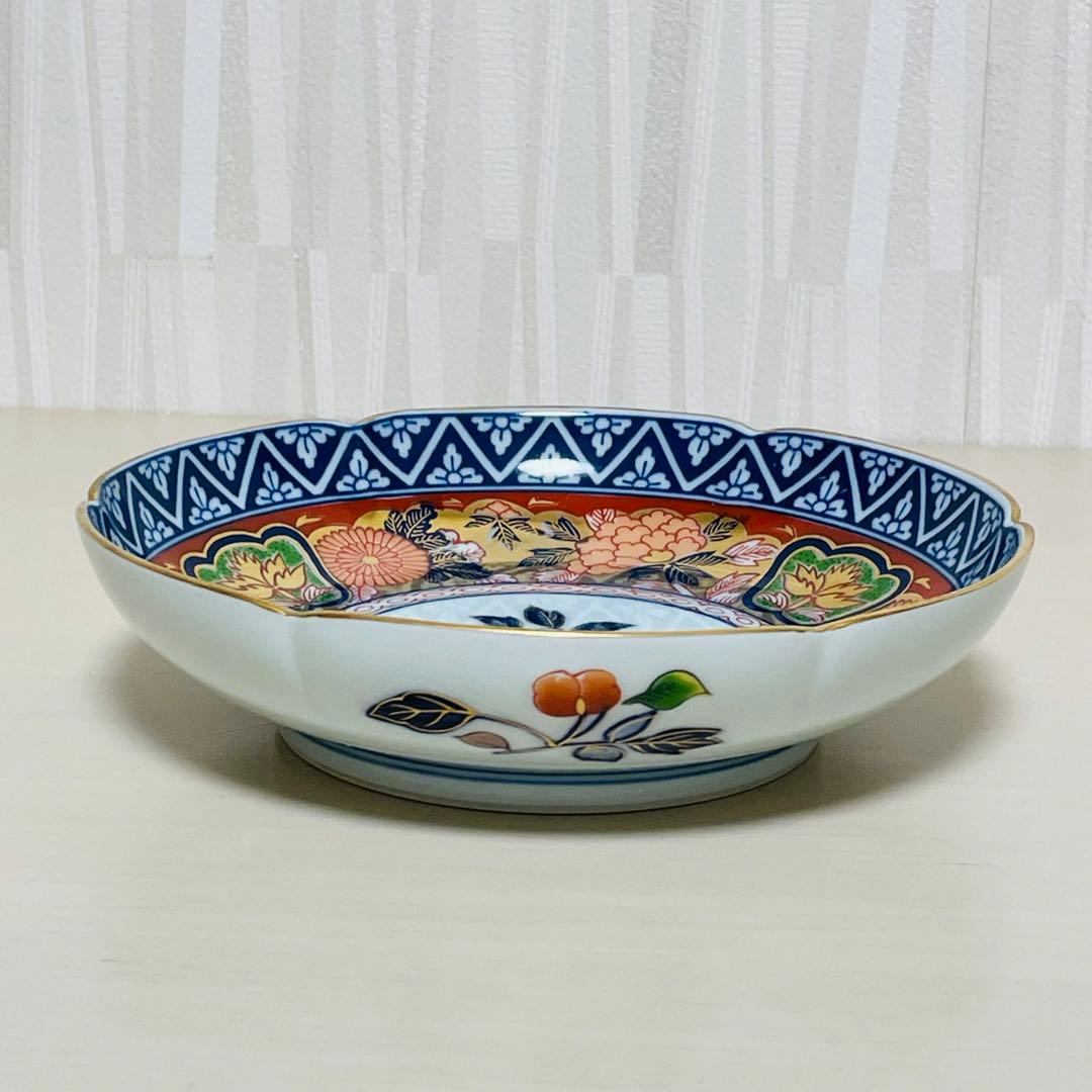 有田焼 日肥其泉 昭和年製 極錦金彩 古伊万里様式 皿 14.5cm 5枚セット