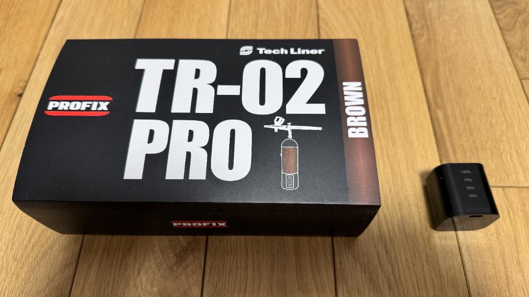 ヨッシー　PROFIX TR-02 PRO 充電式エアブラシ&予備バッテリ
