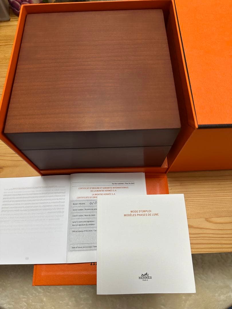 エルメス アルソー ムーンフェイス グランドリュンヌ メンズ SS 新品未使用