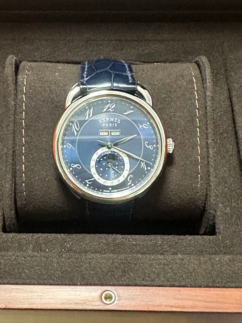 エルメス アルソー ムーンフェイス グランドリュンヌ メンズ SS 新品未使用