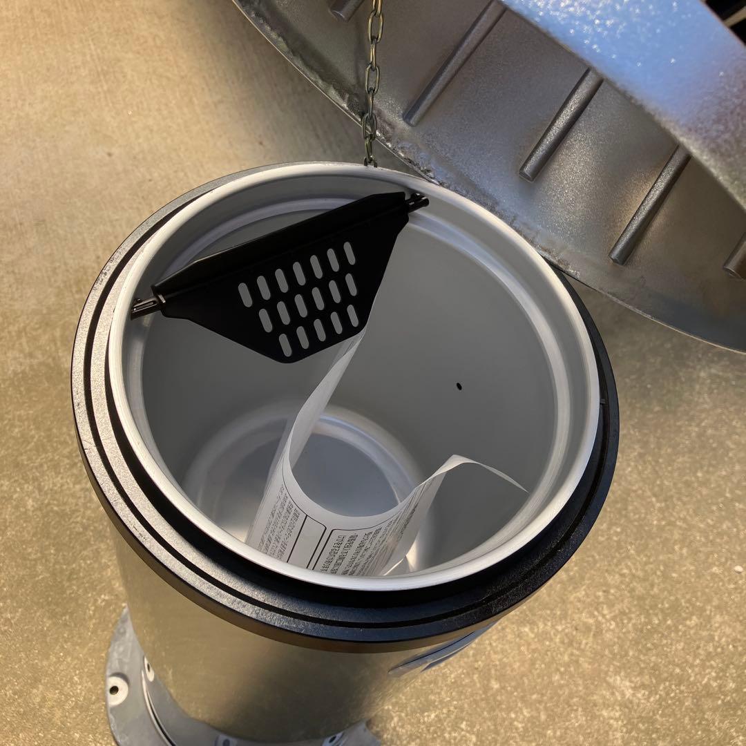 日本たばこ産業/スタンド型灰皿 ステンレス製 未使用品 ※最終価格