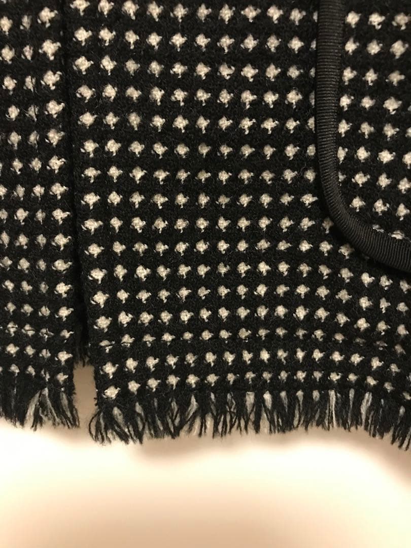 Ballsey ワッフルツイードノーカラージャケット