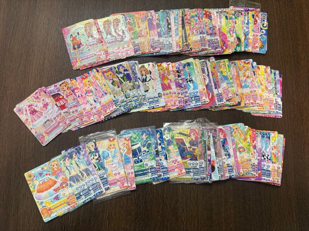 d*7様 アイカツ まとめ売り 160枚超