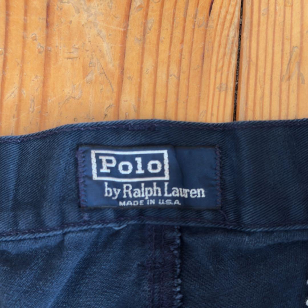 激レア‼️ 80s 90s USA製 ラルフローレン ポロチノ W34 初期タグ