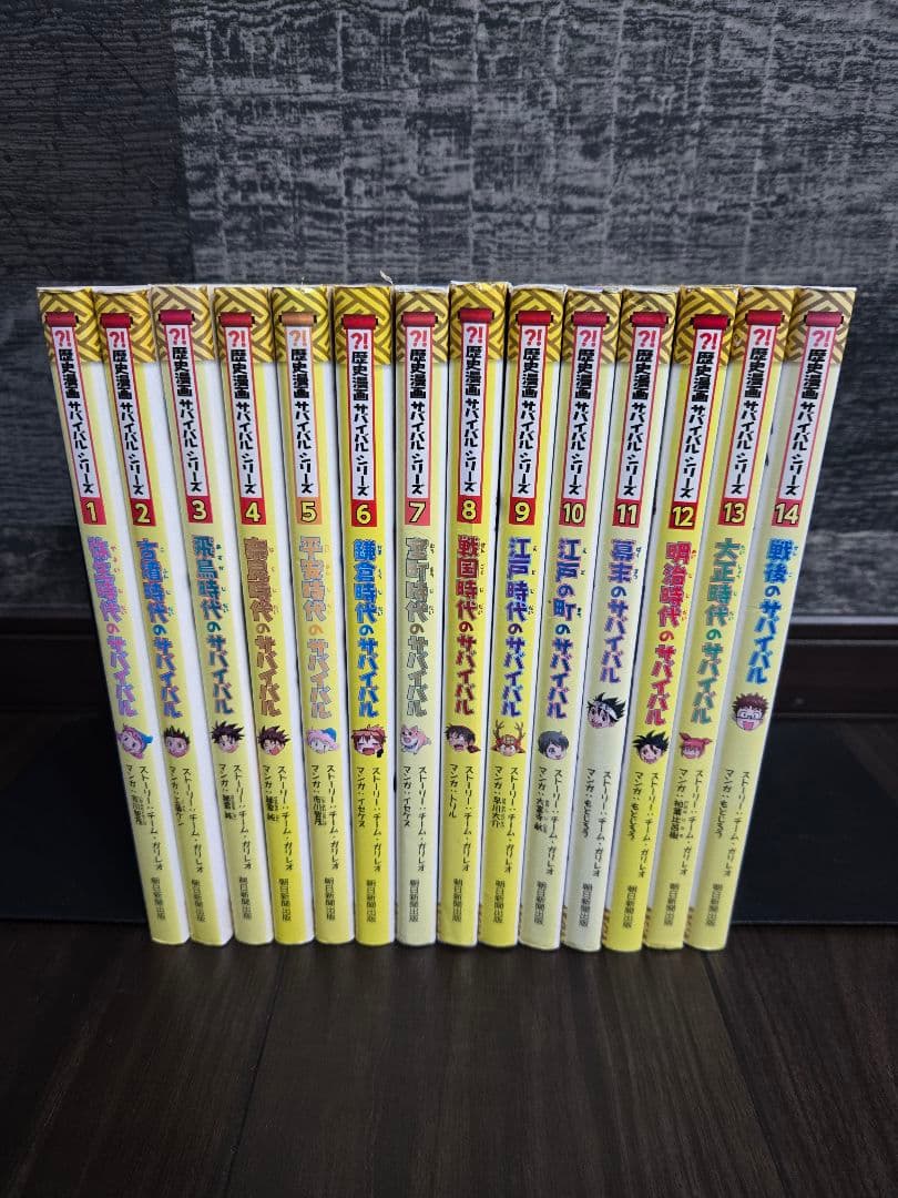 歴史漫画サバイバルシリーズ 他 全14巻セット 中学受験 高校受験 小学生