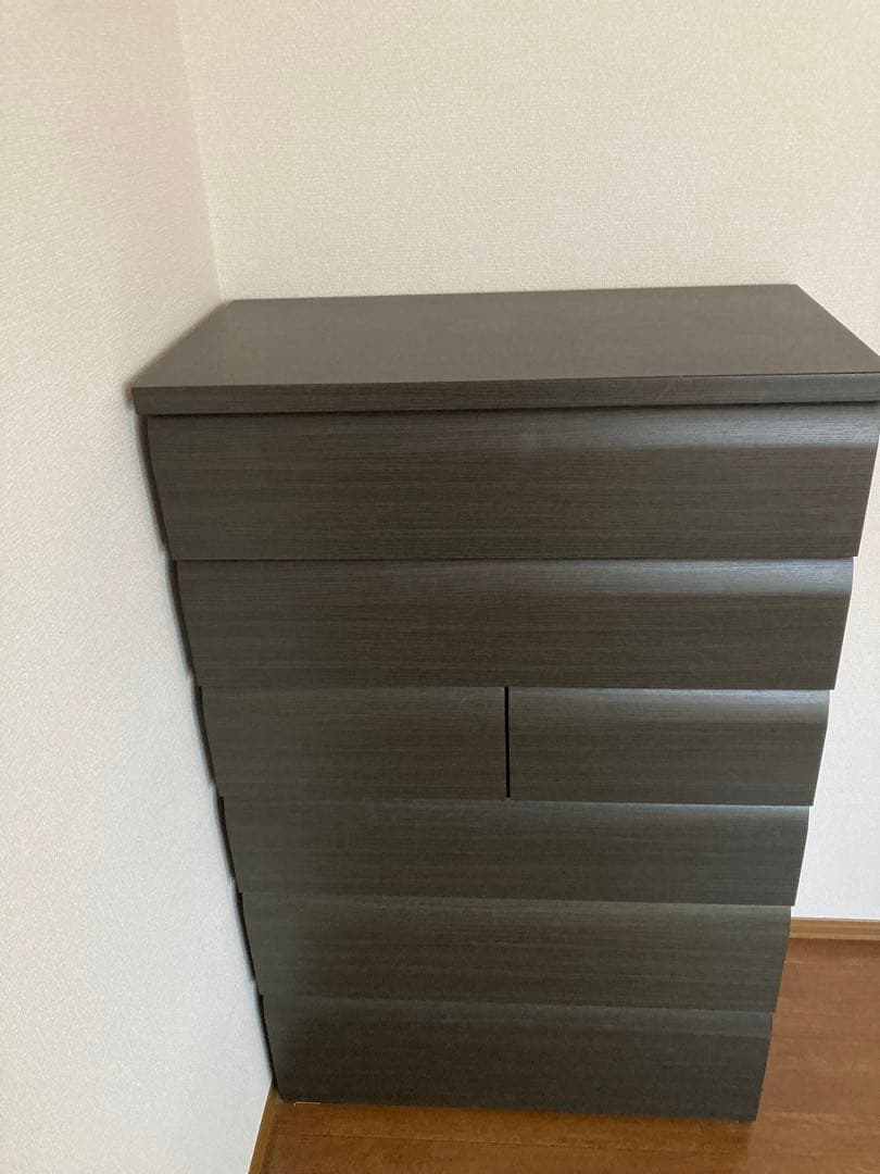 ニトリ　ダークブラウンチェスト