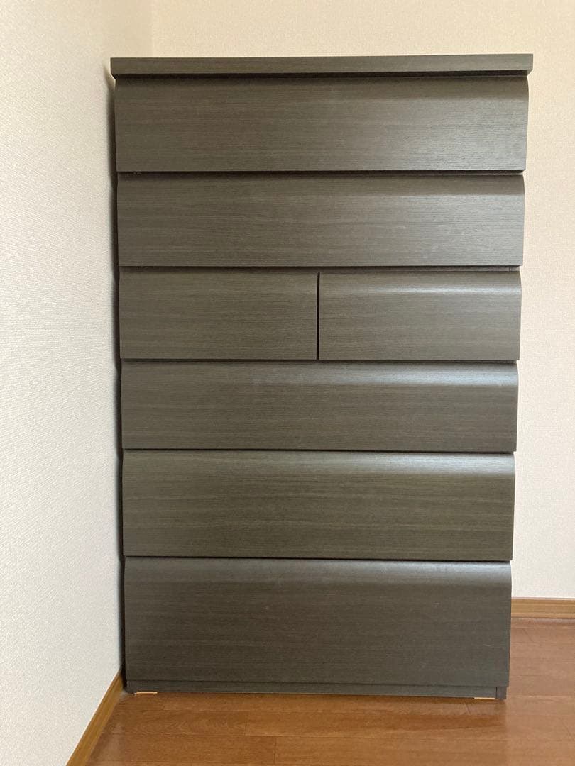 ニトリ　ダークブラウンチェスト