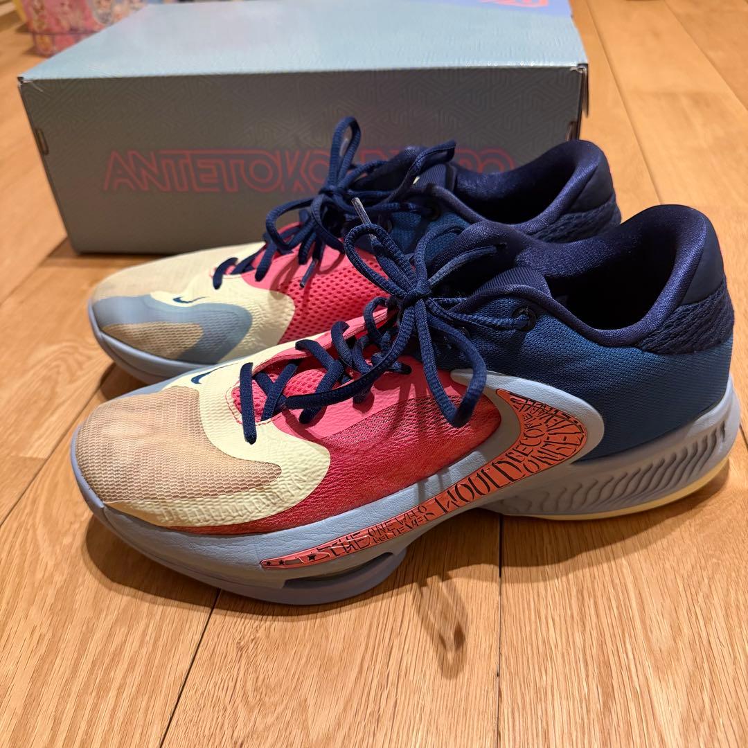 NIKE ZOOM FREAK 4 28.5cm マルチカラー★ナイキ★黒タグ付