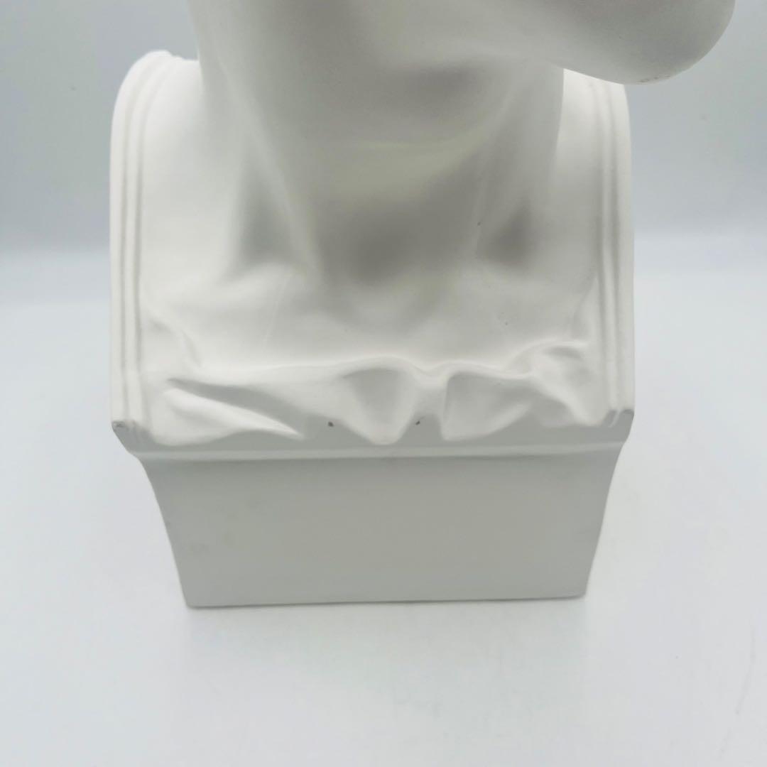 【美品】 石膏像 メディチ 胸像 顔 美術 スケッチ インテリア 約60cm