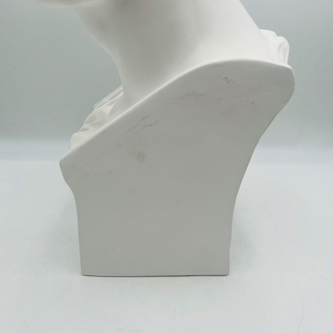 【美品】 石膏像 メディチ 胸像 顔 美術 スケッチ インテリア 約60cm