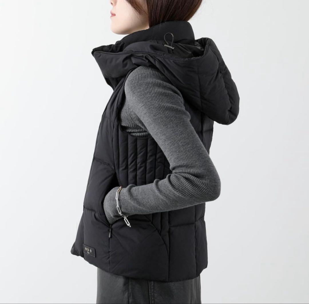 土日SALE♡タトラス ダウンベスト ザラガ リアルフォックス　03サイズ