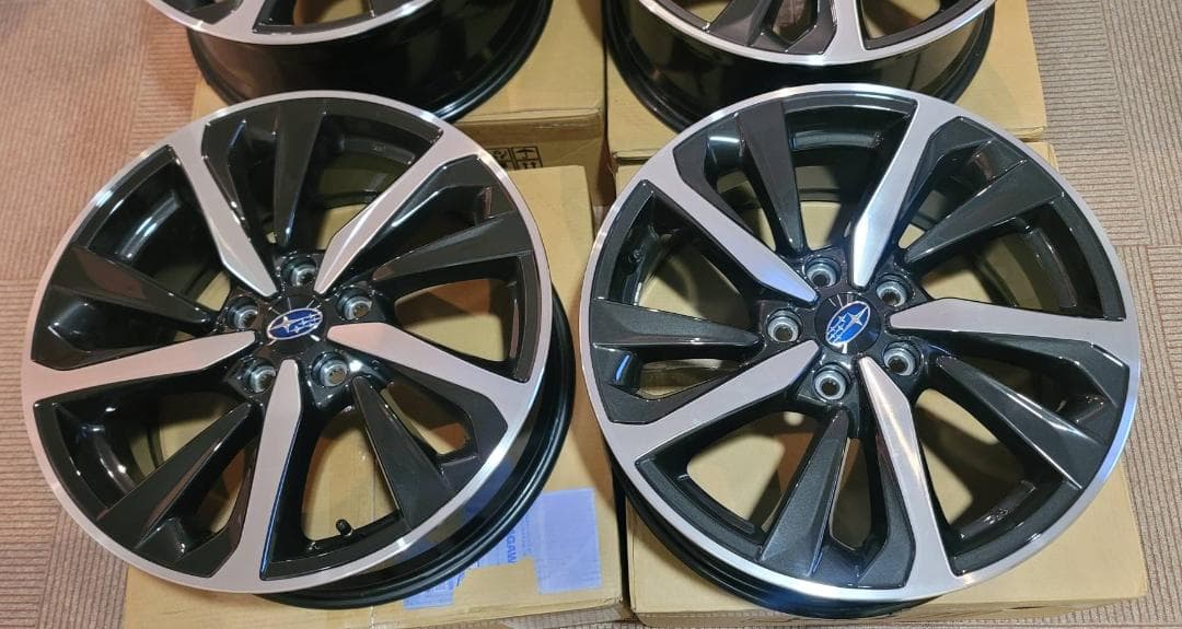 スバル レヴォーグ E型　V-SPORT純正ホイール４本