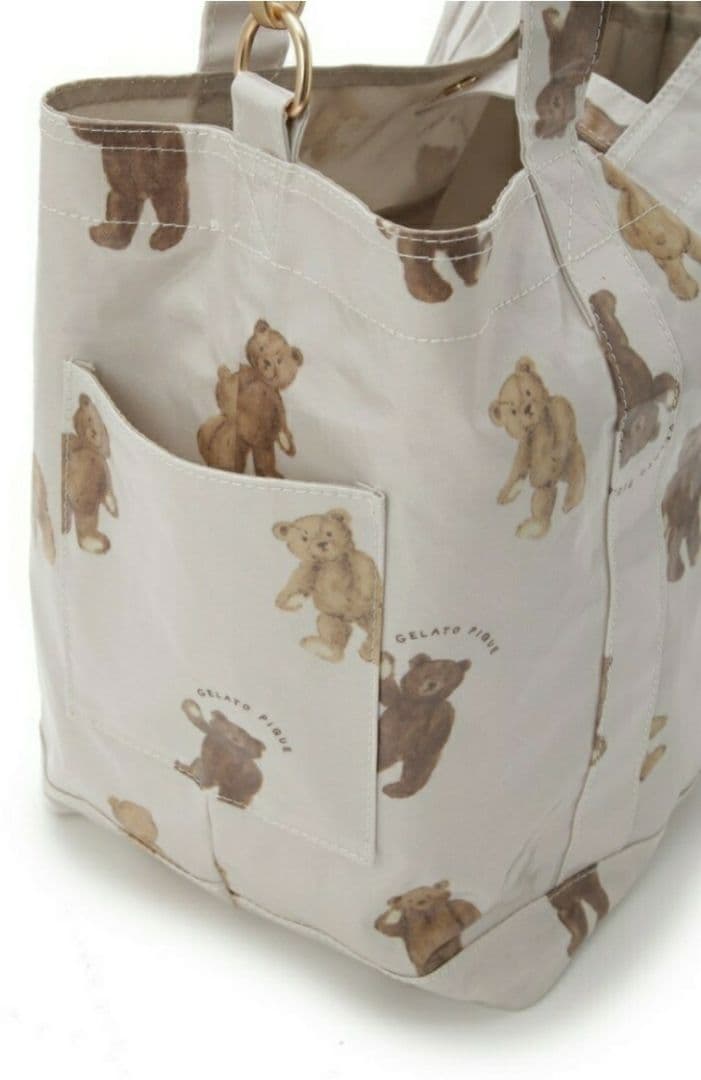 ジェラートピケ　マザーズバッグ　ママバッグ　母子手帳カバー　母子手帳入れ