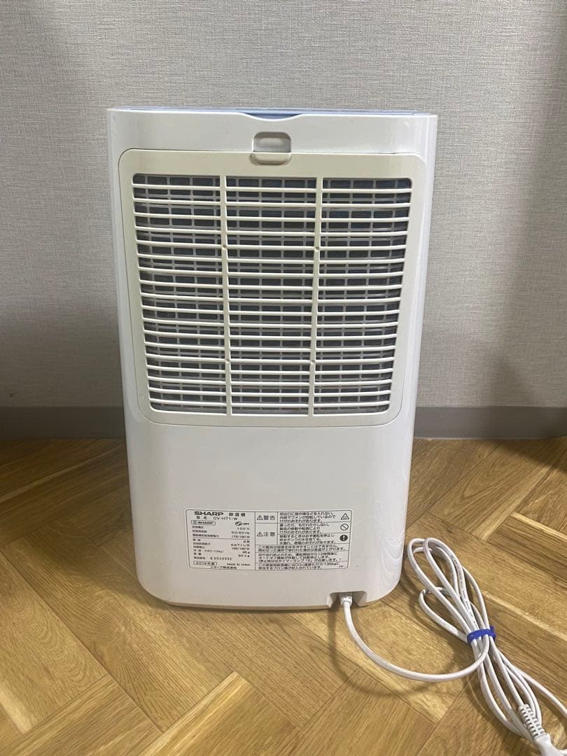 シャープ 衣類乾燥除湿機 CV-H71-W 2019年製 動作確認済み