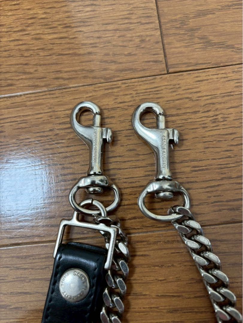 【美品】SAINT LAURENT ウォレットチェーン　エディスリマン