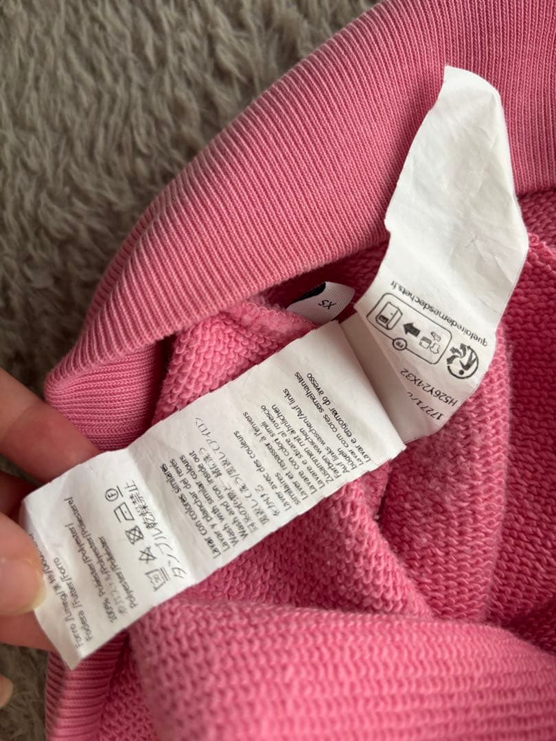 LOEWE ピンク スウェット トレーナー xs