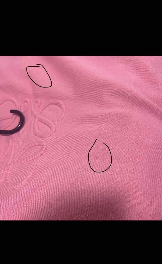 LOEWE ピンク スウェット トレーナー xs