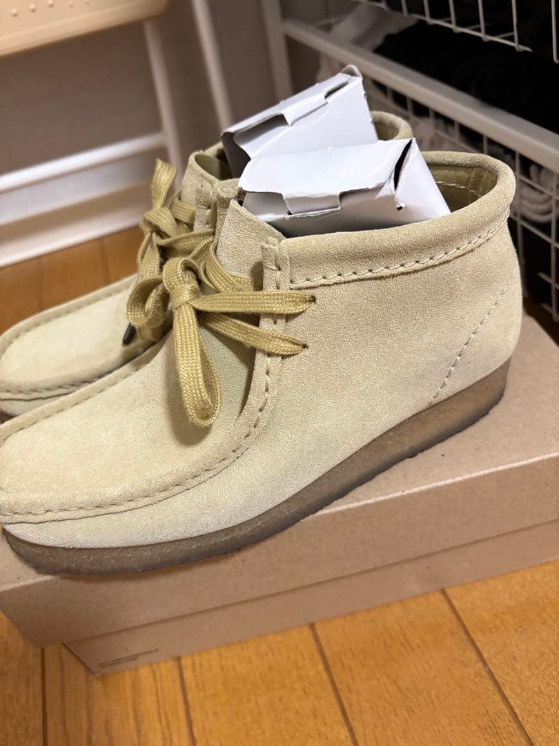 CLARKS クラークス Wallabee Boot ワラビーブーツ UK4