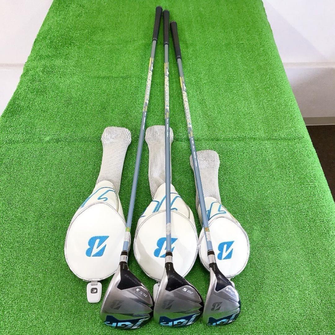 チ71★ブリヂストン TOUR B JGR 2017 レディース ウッド系3本A