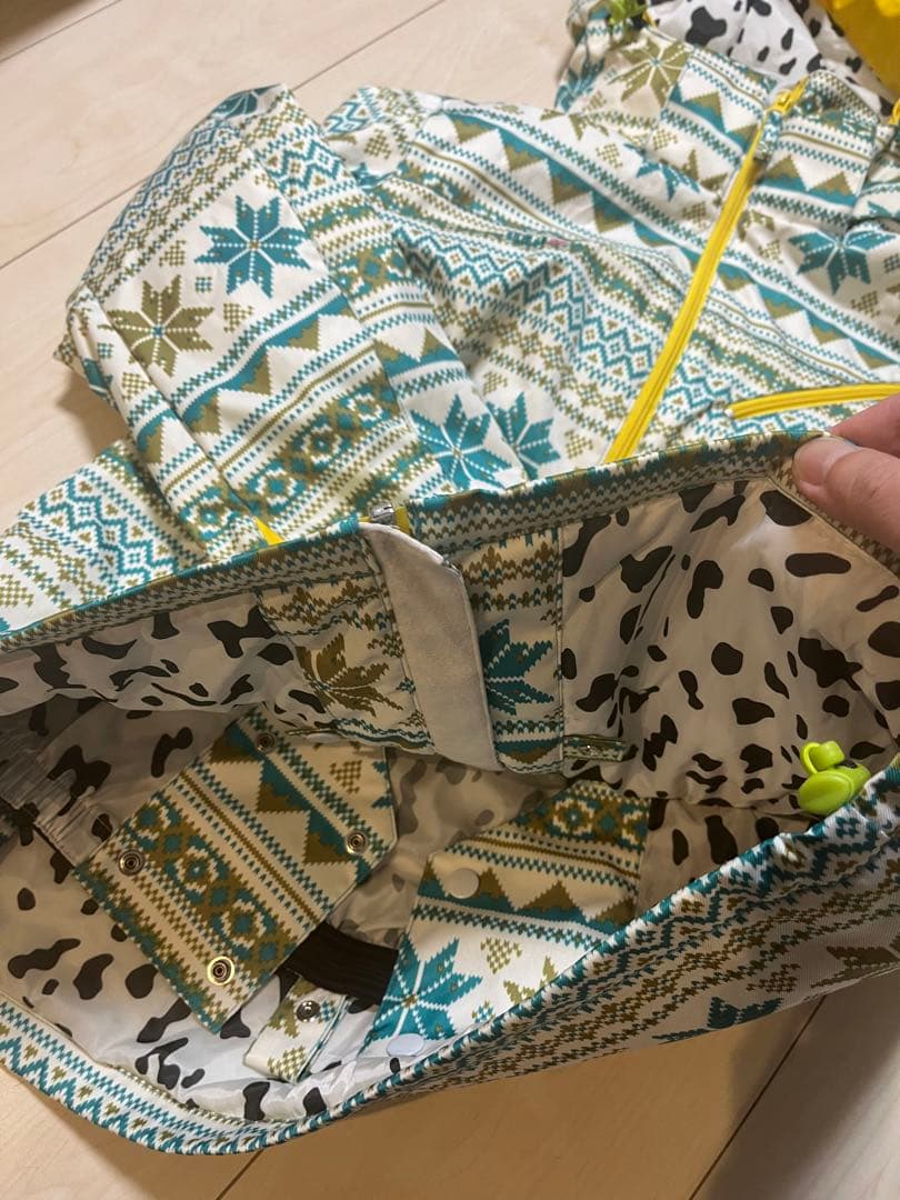 43d スノーボードウェア　上下　サイズM