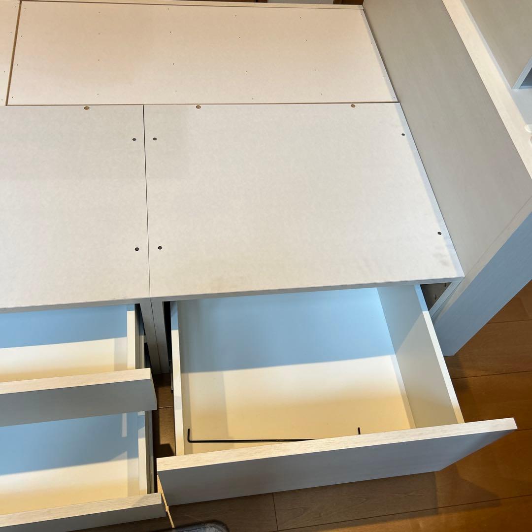 ニトリ　シングルベッド　収納付き❗️ 2022年購入❗️直接取り引き限定‼️