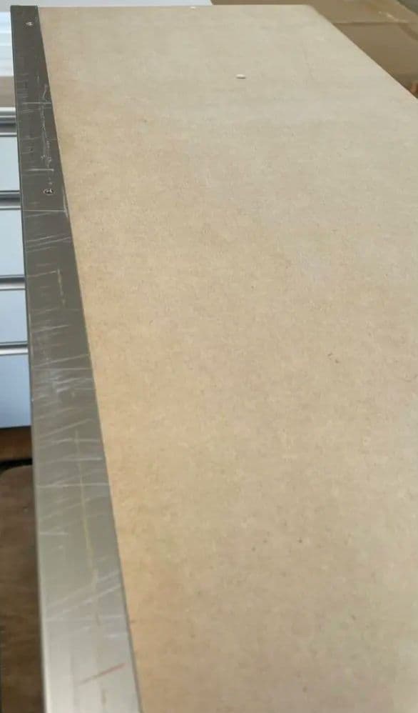 Monster ホワイト木製モダンキッチンカウンター