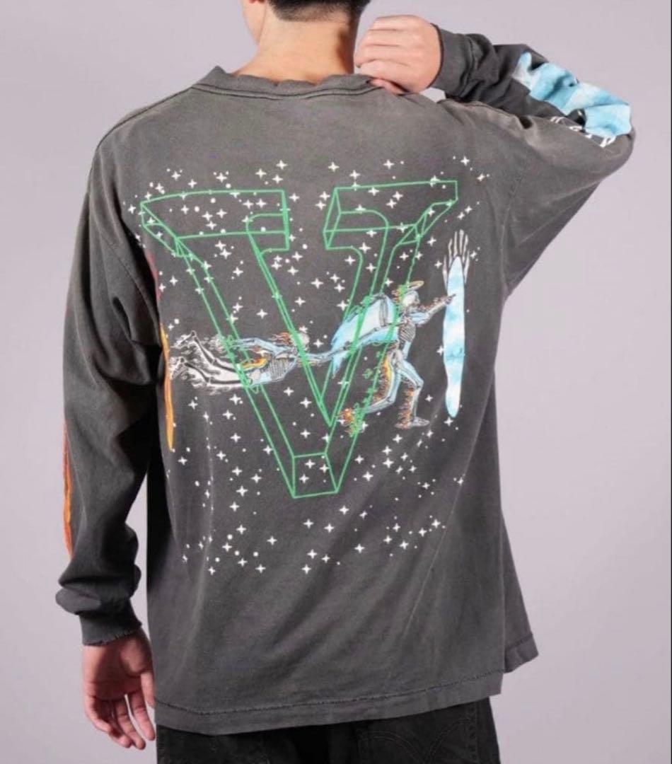 セントマイケル　SAINT Mxxxxxx Vlone　ロンT　Lサイズ最終値下