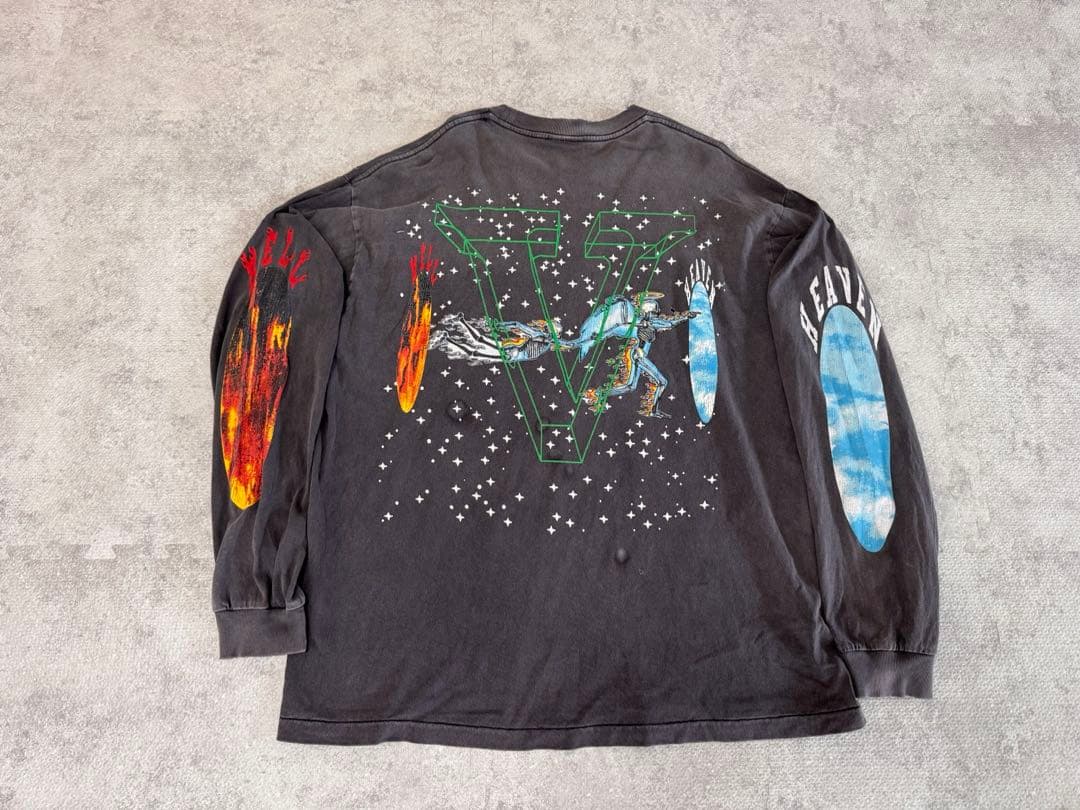 セントマイケル　SAINT Mxxxxxx Vlone　ロンT　Lサイズ最終値下