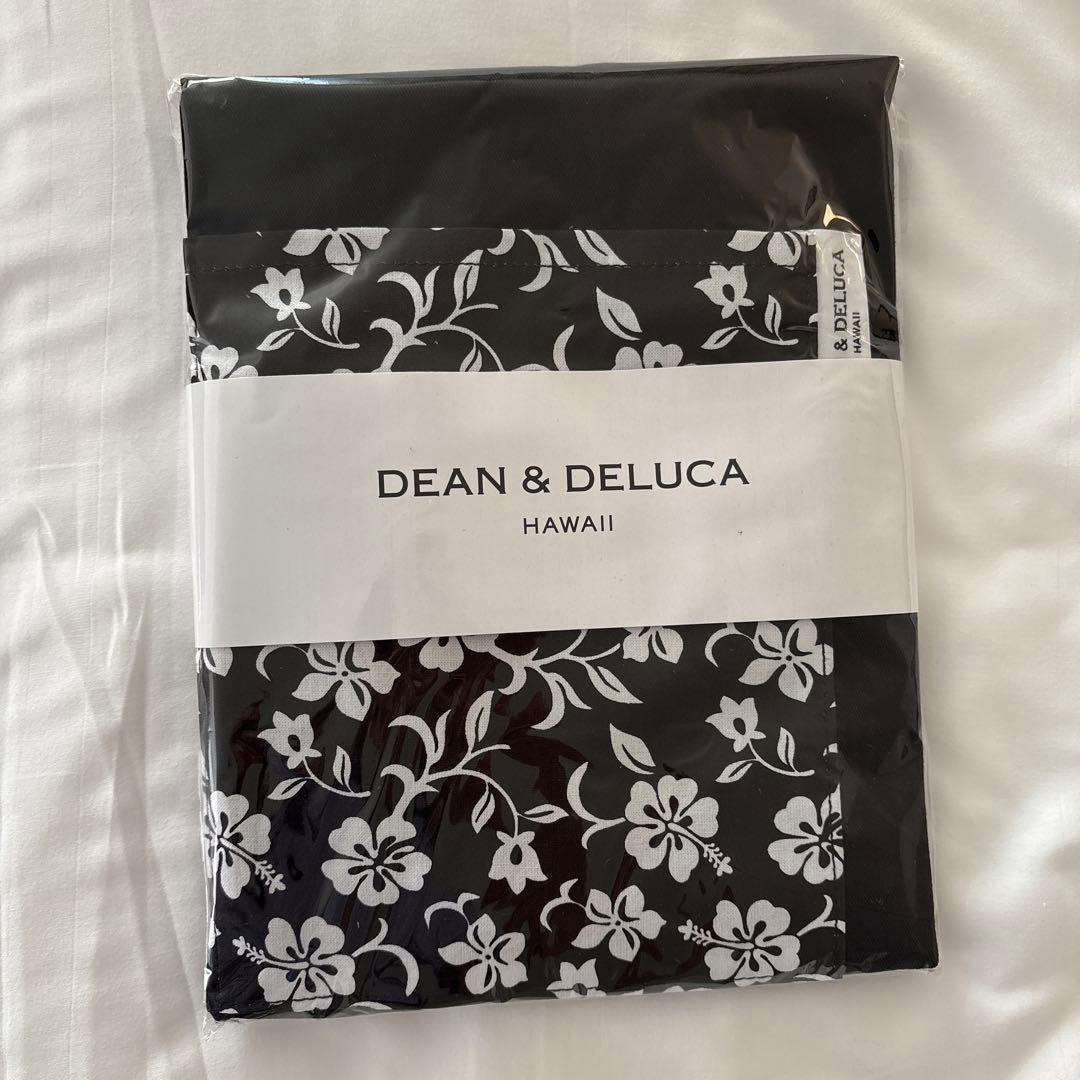 DEAN&DELUCA HAWAII ハイビスカスエプロン ハワイ限定 ブラック