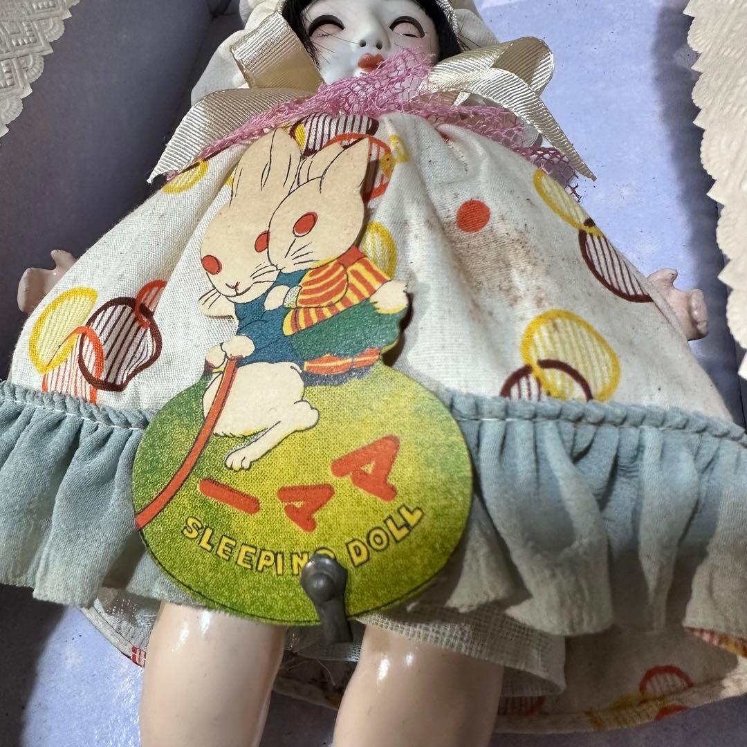 希少☆戦前アンティークビスクドール 日本人形 市松人形