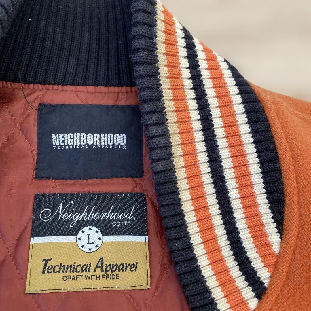 完*製様 NEIGHBORHOOD アワードジャケット　スタジャン　牛革レザー