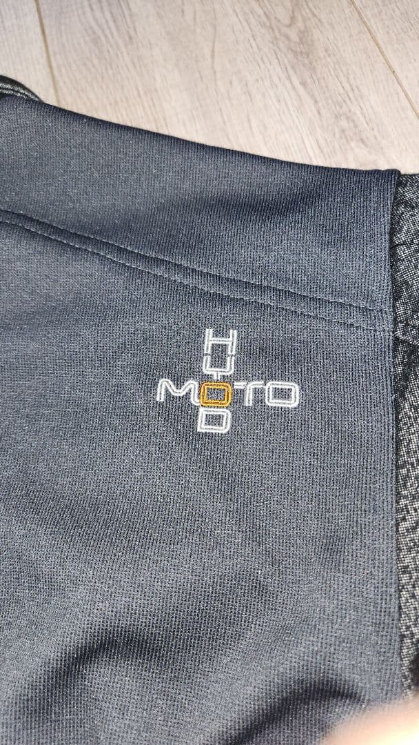 美品　hyod ヒョウドウ　黒デニムネルシャツ　L　防寒防風バイクウェア