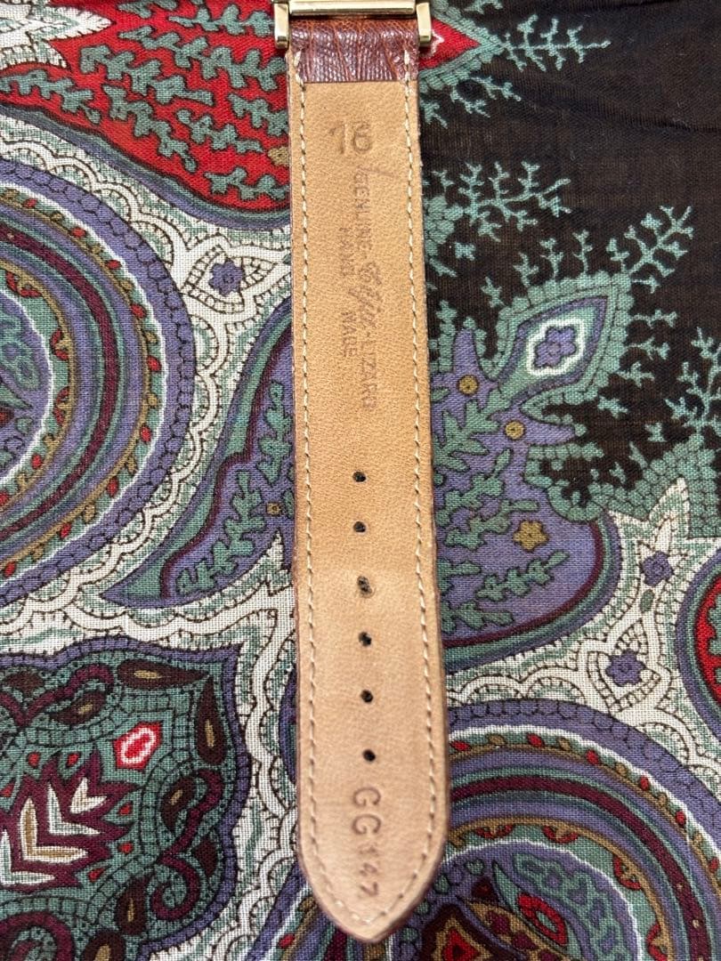 レ*チ様 激安早物勝ハミルトン　希少EATON 手巻植字インデックス18金無垢素