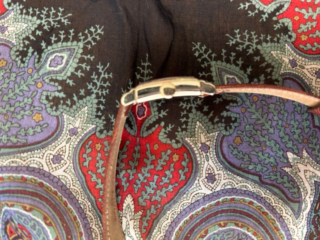 レ*チ様 激安早物勝ハミルトン　希少EATON 手巻植字インデックス18金無垢素