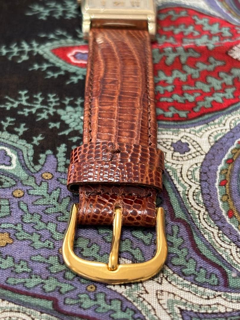 レ*チ様 激安早物勝ハミルトン　希少EATON 手巻植字インデックス18金無垢素