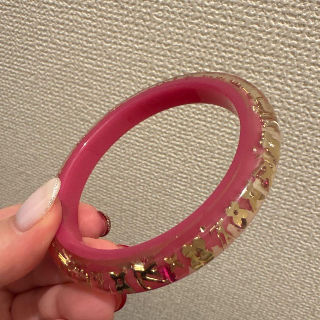 ルイヴィトン❁LOUIS VUITTON ❁ピンクバングル